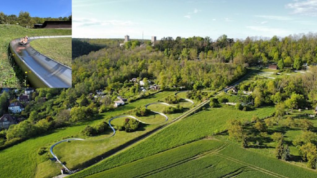 Sommerrodelbahn Eckartsberga – Familienabenteuer, Rodelspaß im Freien, Nervenkitzel und idyllische Umgebung. Weitere Informationen finden Sie unter ferienwohnung-weimarerland.de